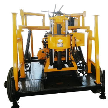 Water Well Drilling Rig,160m 190m 230m Deep of Trailer Mounted Hydraulic Drilling Rig